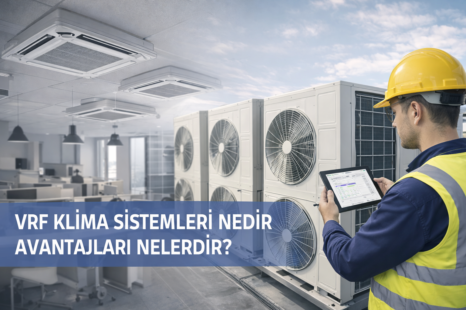 VRF KLİMA SİSTEMLERİ NEDİR? AVANTAJLARI NELERDİR?